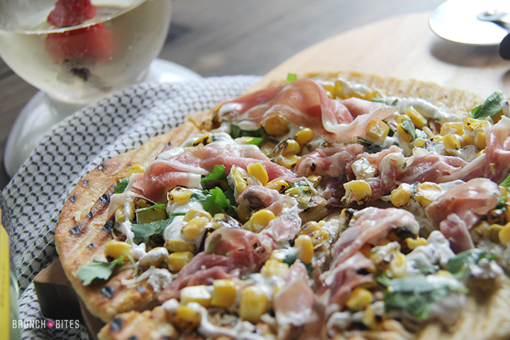 Roasted Corn Pizza