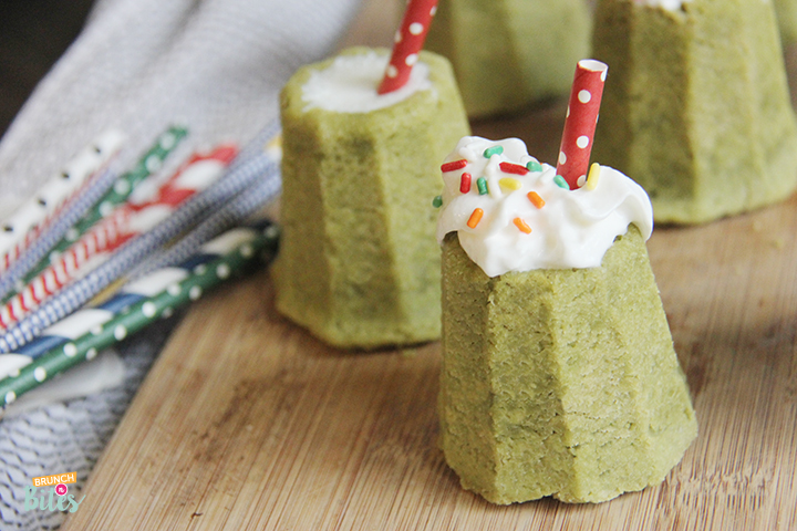 Matcha Shakes Cookie Cups