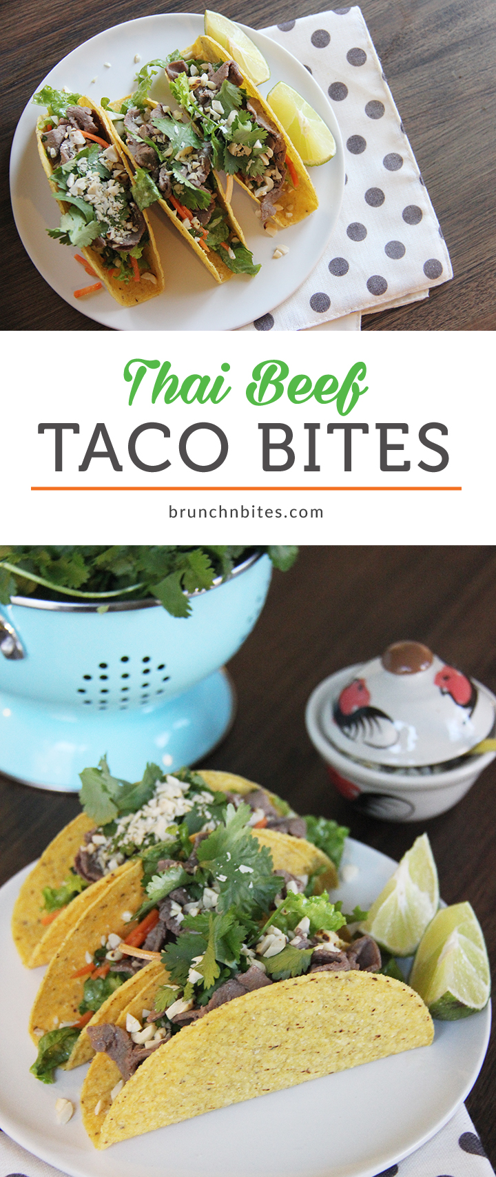 Thai Beef Taco Bites