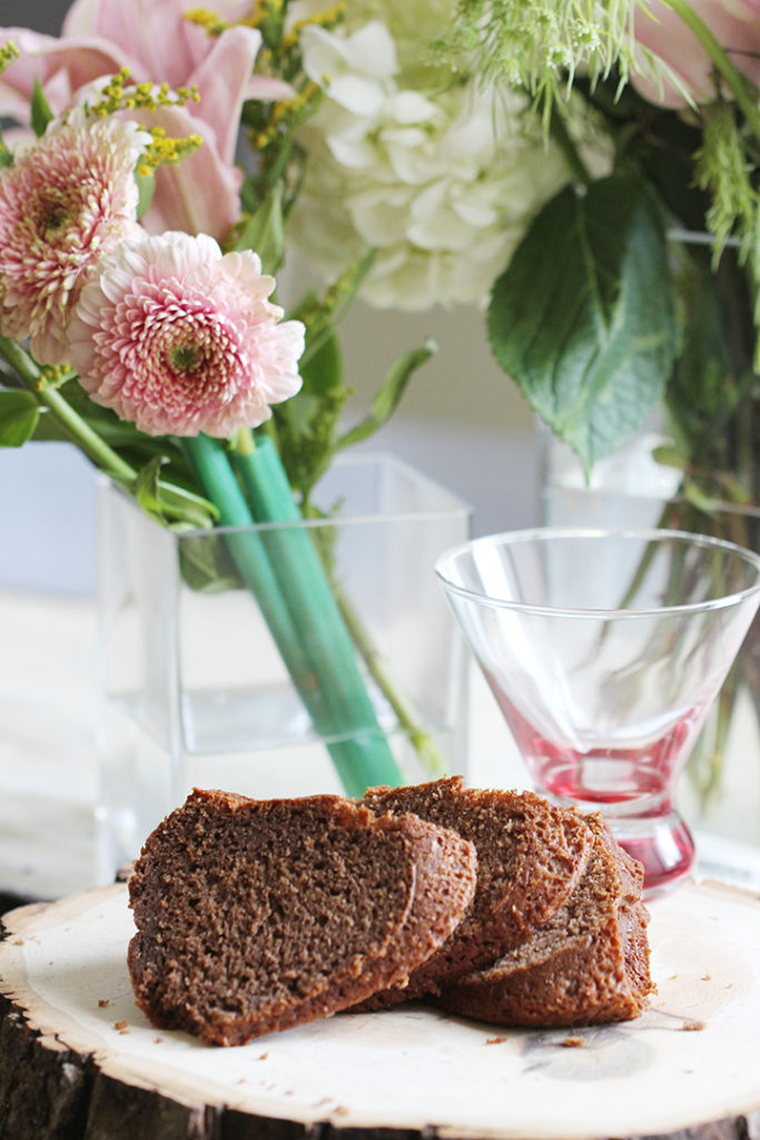 Dark Chocolate Red Wine Bundt Cake BrunchnBites