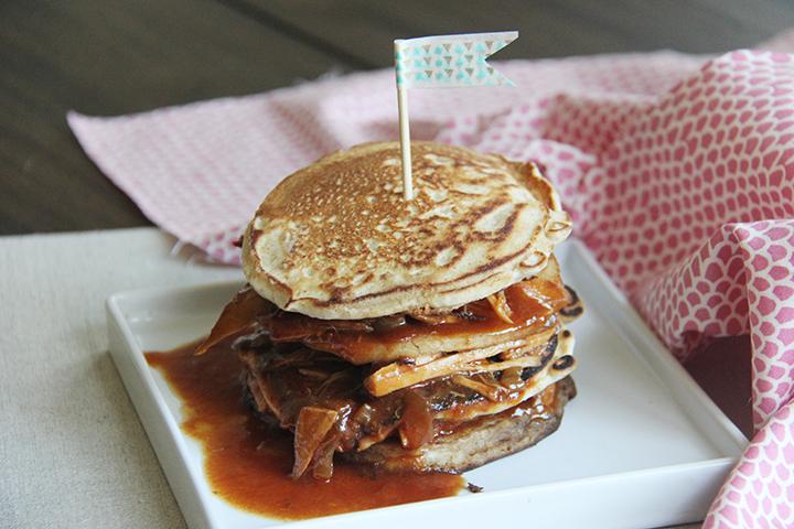 Pulled Pork Pancakes