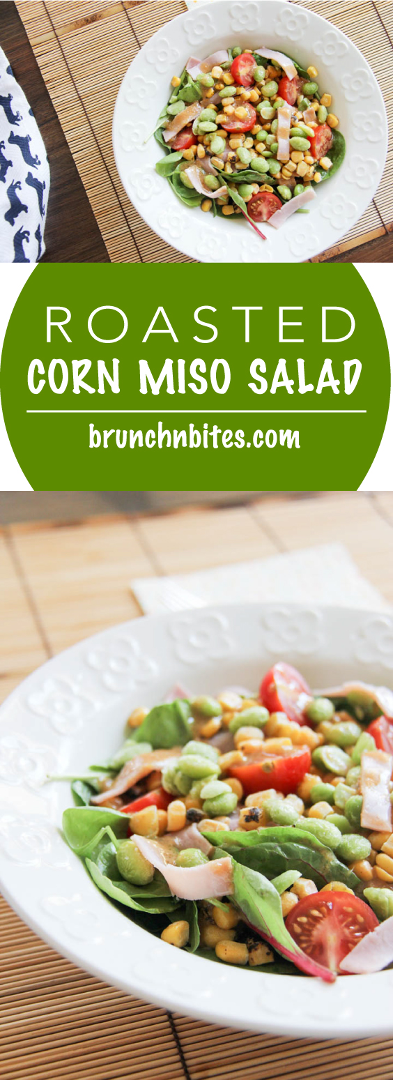 Roasted Corn Miso Salad | www.brunchnbites.com