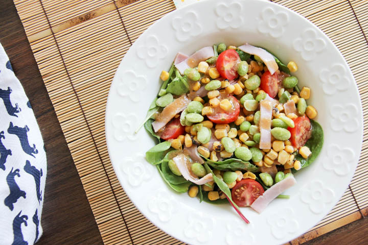 Miso Roasted Corn Salad | www.brunchnbites.com