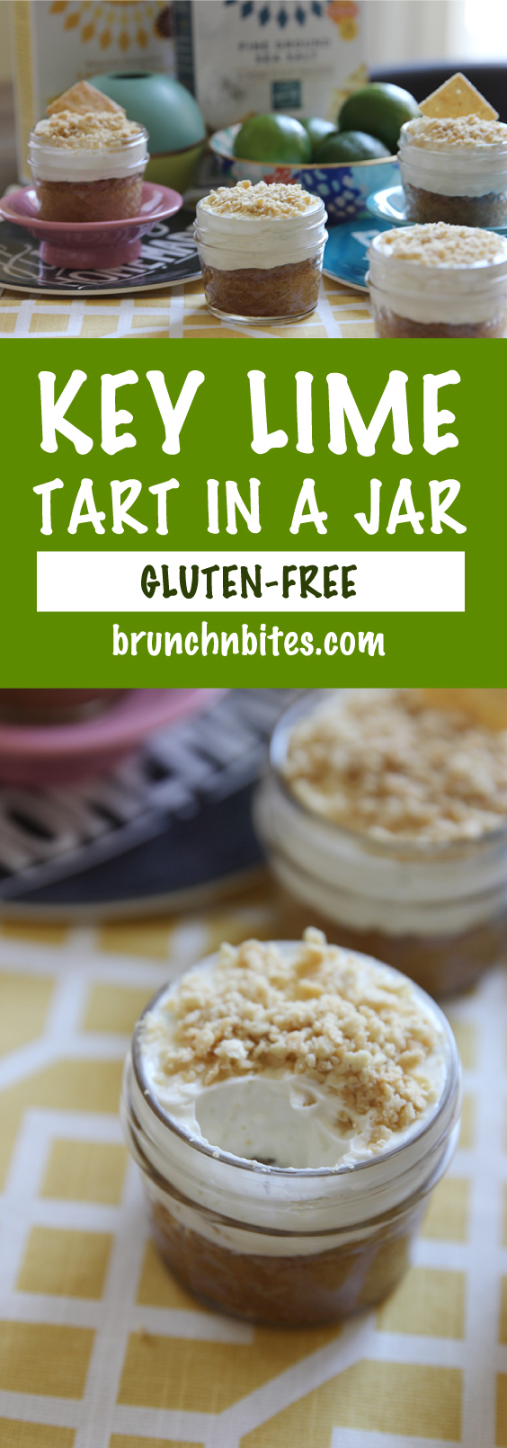 Key Lime Tart in a Jar | www.brunchnbites.com