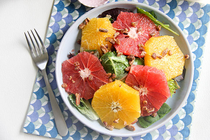 Winter Citrus Salad | www.brunchnbites.com