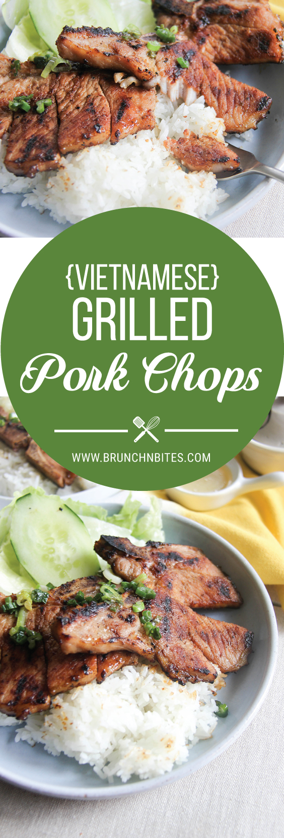 Vietnamese Grilled pork Chops | www.brunchnbites.com
