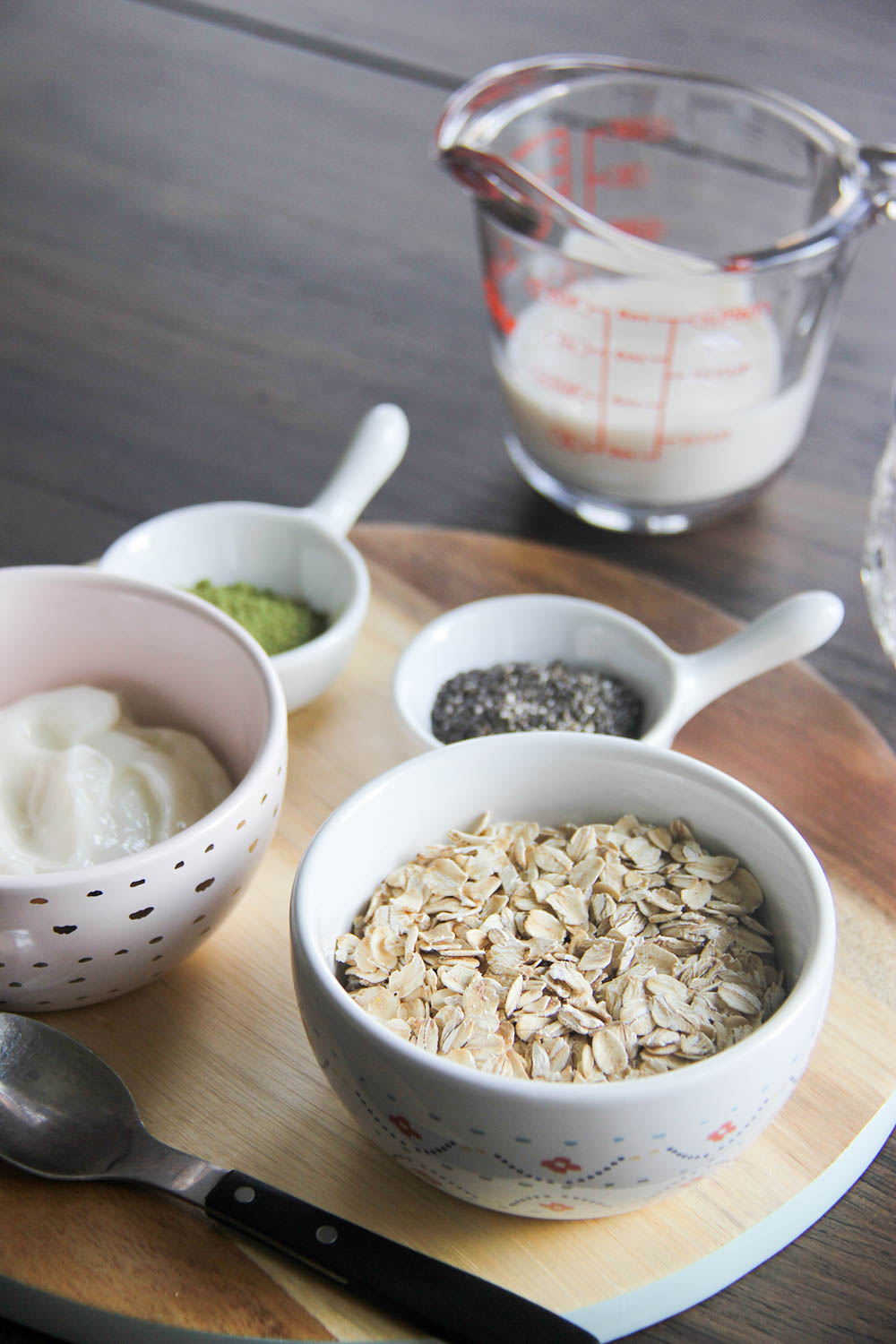 Matcha Overnight Oats | www.brunchnbites.com