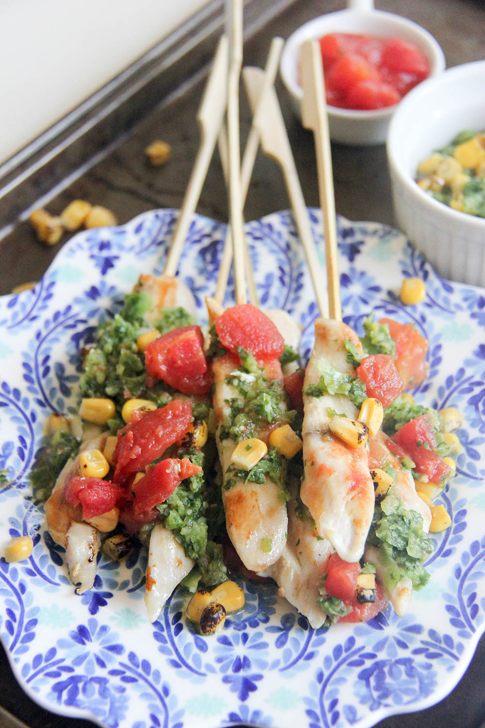 Grilled Chicken with Green Salsa | www.brunchnbites.com