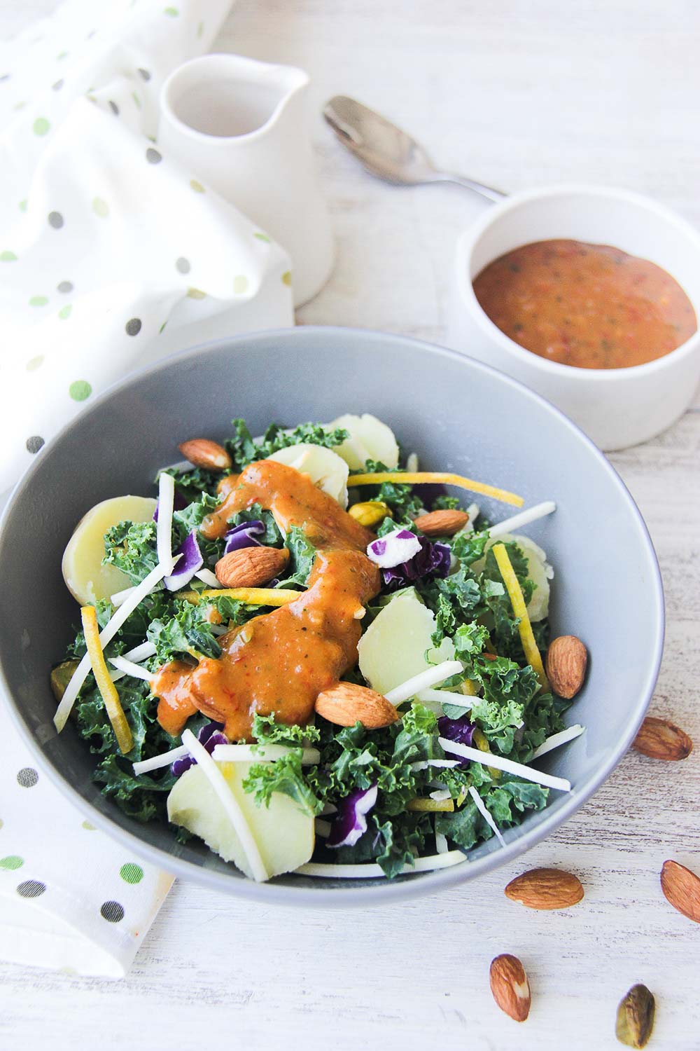 This Indonesian gado gado salad is delicious, filling, and full of flavor.