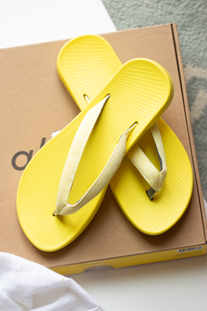 allbird flip flops