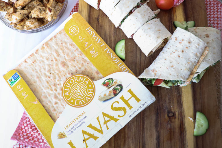 Chicken Shawarma Lavash. Full of spice and easy to make!