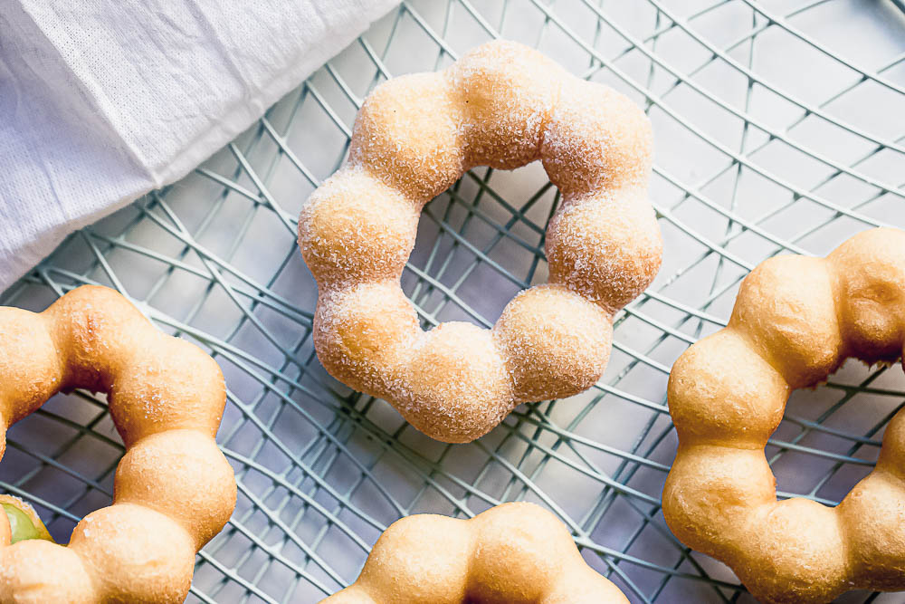 Mochi Donuts With Salted Caramel Glaze Ketchup With Linda