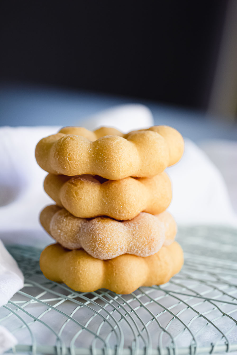 Mochi Donut. These are super delicious and highly addictive! For those of you yet to be introduced to mochi, allow me to lead you to this new journey that will make your taste buds dance.