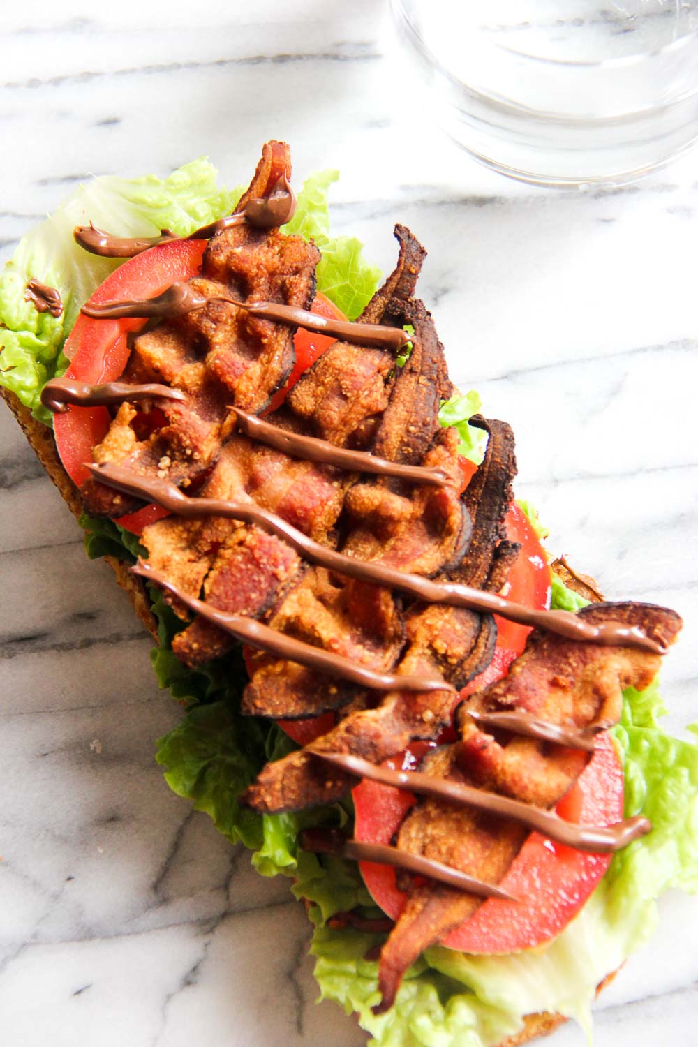 Bet you've never had Nutella BLT Sandwich. The combination of sweet and savory brings this BLT sandwich to another level - so simple to make and hits the spot every time!
