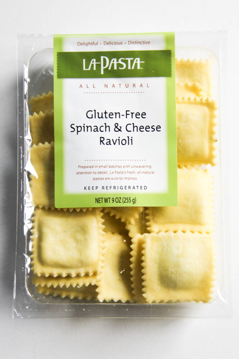 This Glutenfree Spinach and Cheese Ravioli is a family favorite!