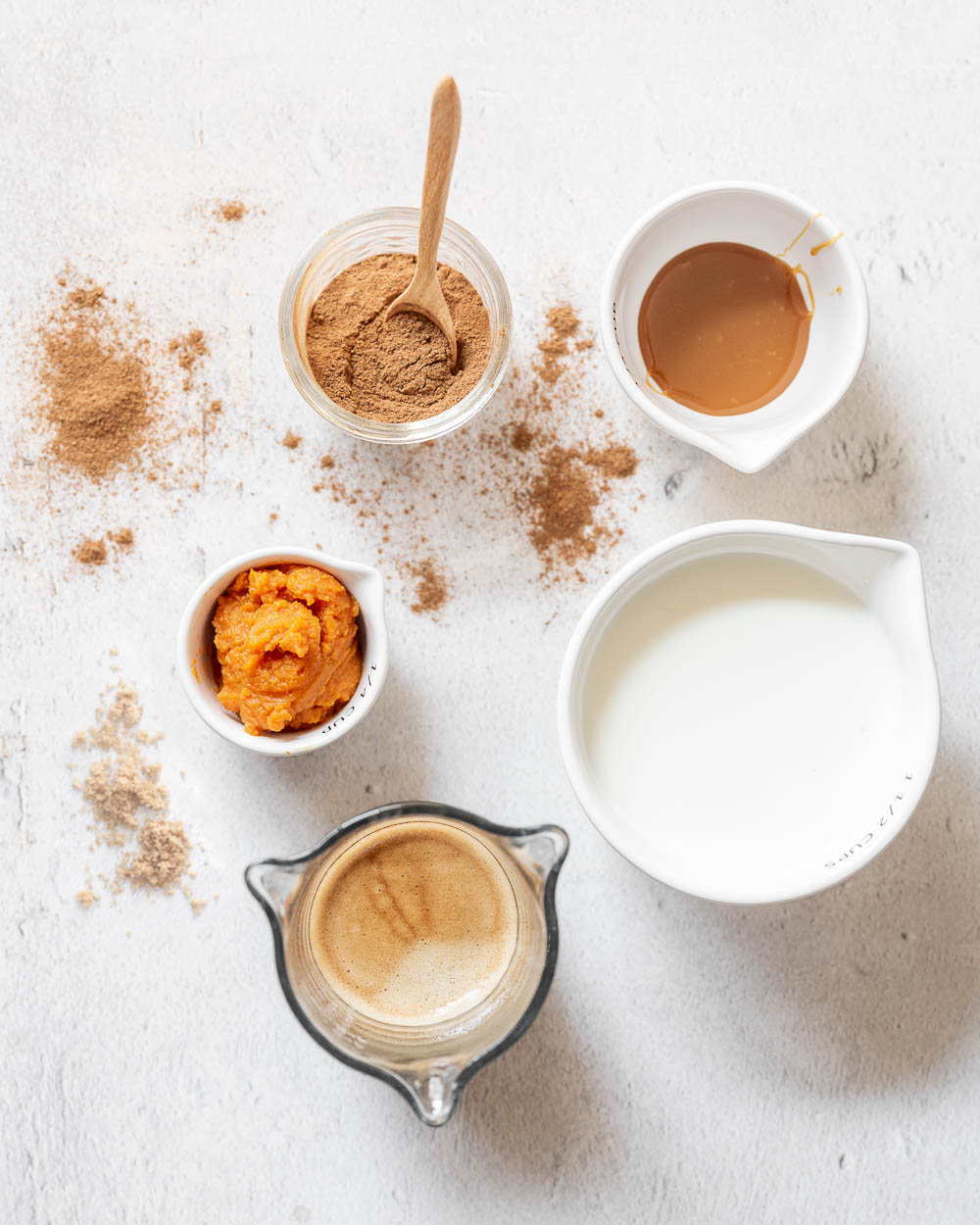 The Best Homemade Pumpkin Spice Latte - a healthier homemade twist on a favorite fall-inspired coffee that you can make at home. It is easy to make and better for you than the store-bought version.