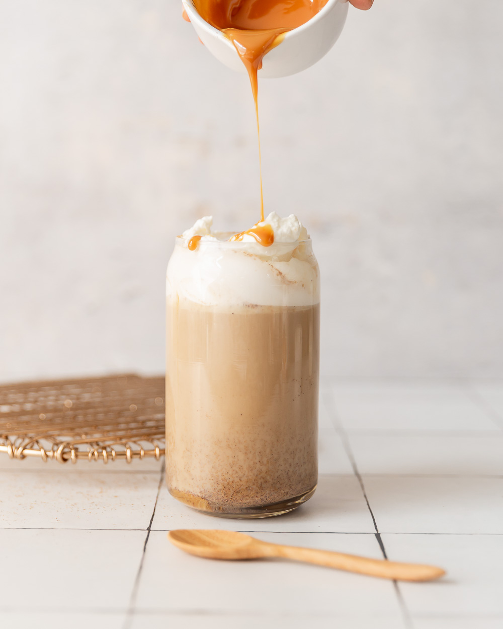 The Best Homemade Pumpkin Spice Latte - a healthier homemade twist on a favorite fall-inspired coffee that you can make at home. It is easy to make and better for you than the store-bought version.