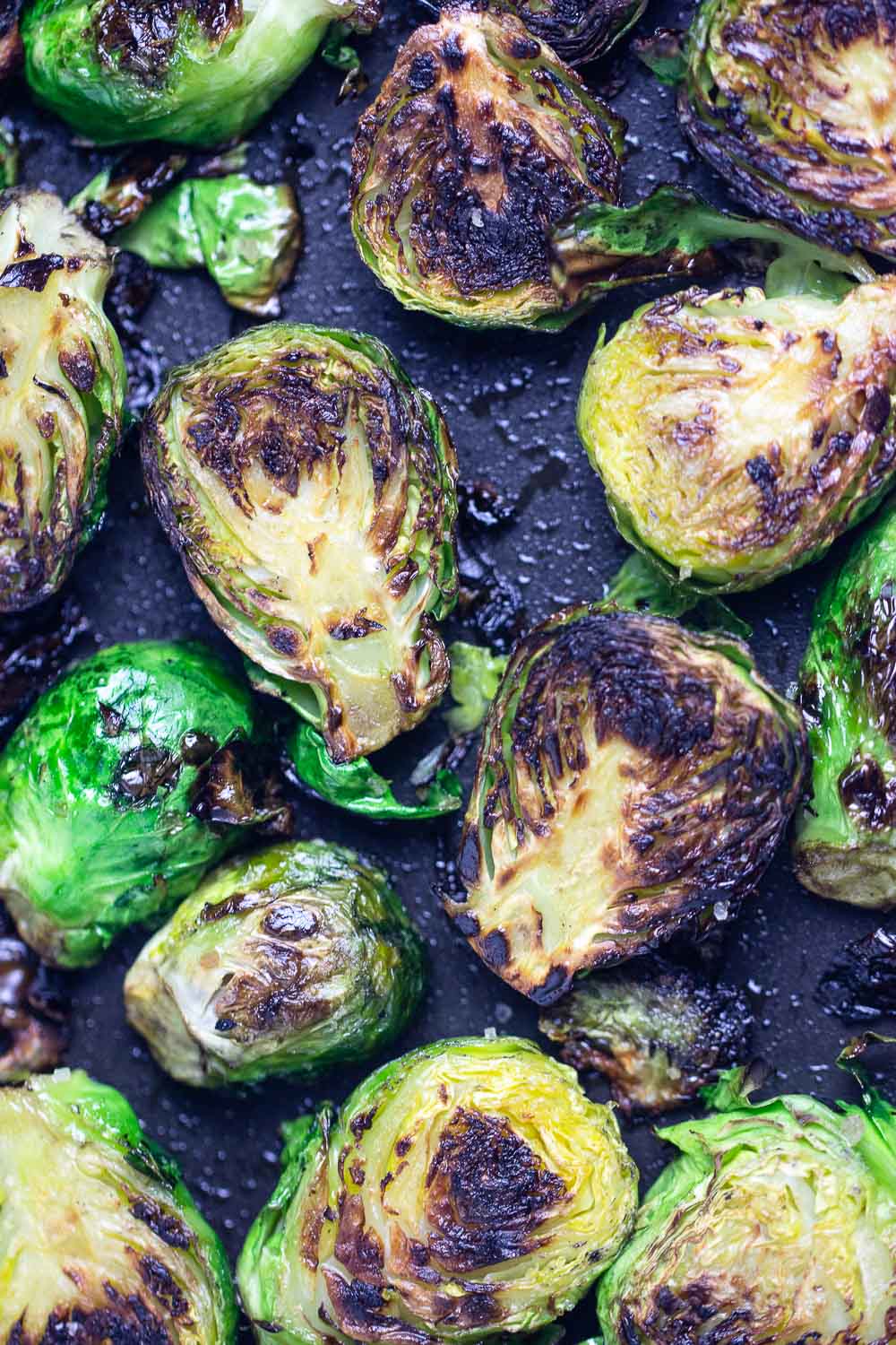 These Honey Sriracha Brussels Sprouts make an excellent side dish — sweet and fiery at the same time!