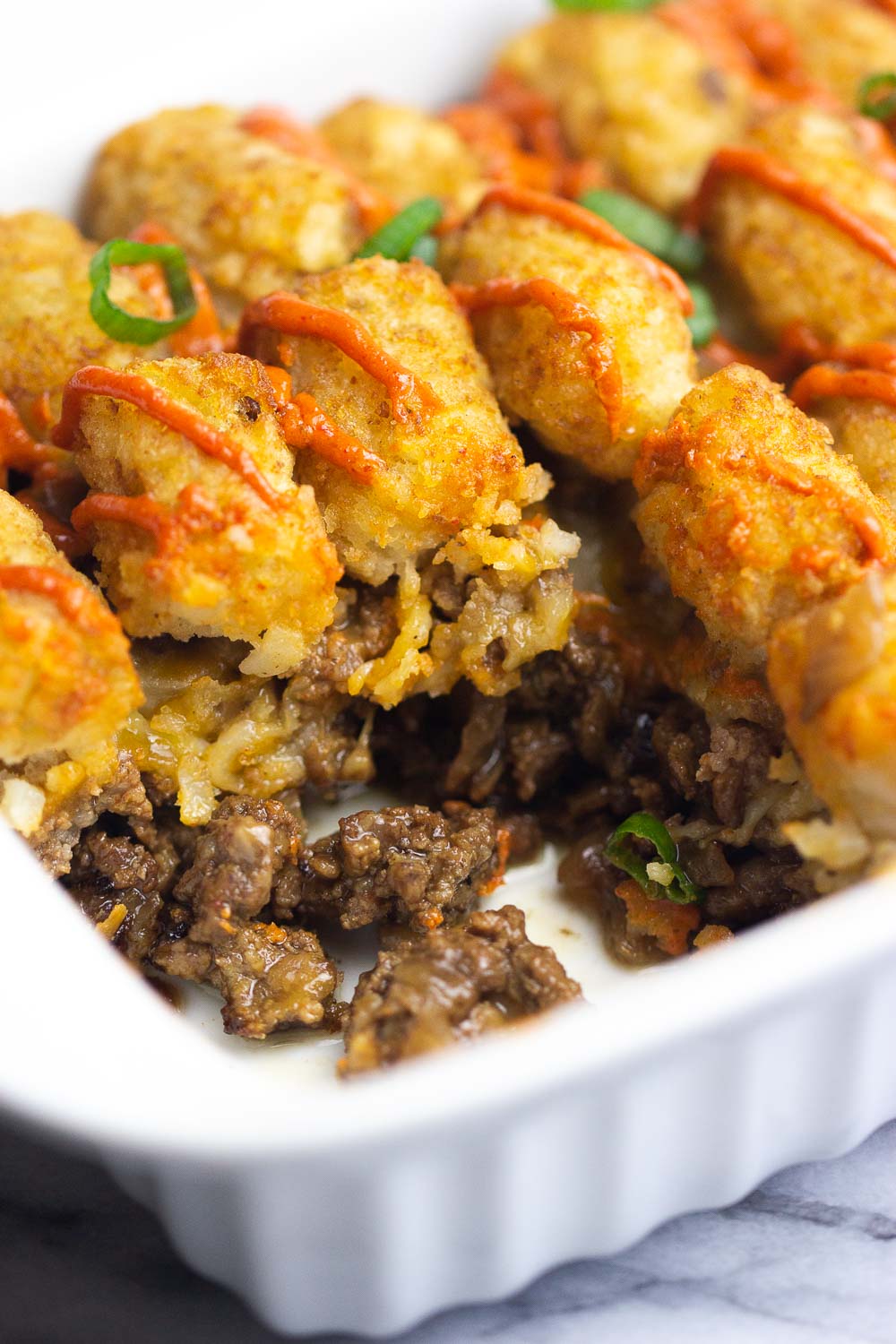 Savory, delicious, and healthier Bulgogi Casserole is an easy dinnertime recipe that everyone will love. It is made with simple ingredients and the ultimate comfort food. Plus, you can enjoy this for brunch, too!