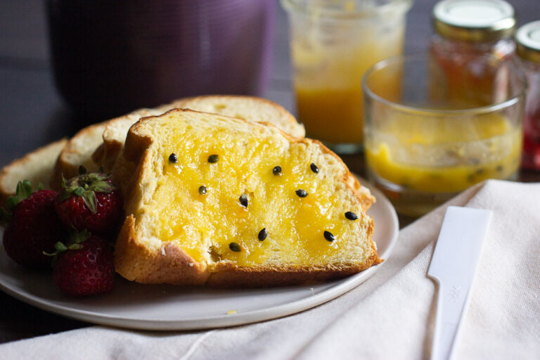 Lilikoi butter (passion fruit butter) that tastes even better than it