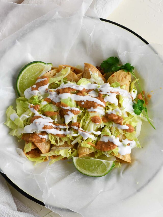 Chicken and Potato Taquitos Ketchup with Linda