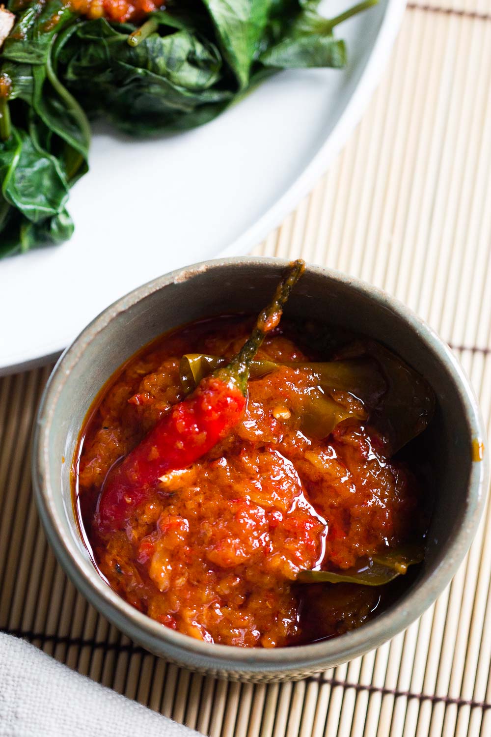 Indonesian sambal plecing - authentic and easy to make!