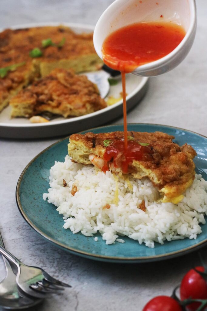 This keto, lowcarb egg foo young is so easy to make