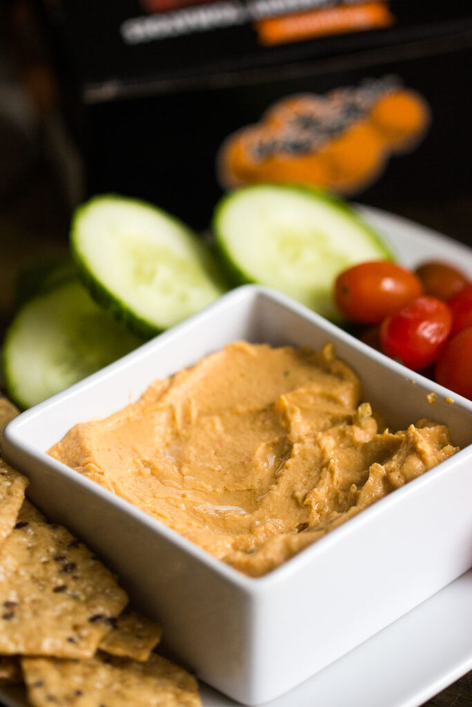 Spice up your traditional hummus with this Thai coconut curry hummus