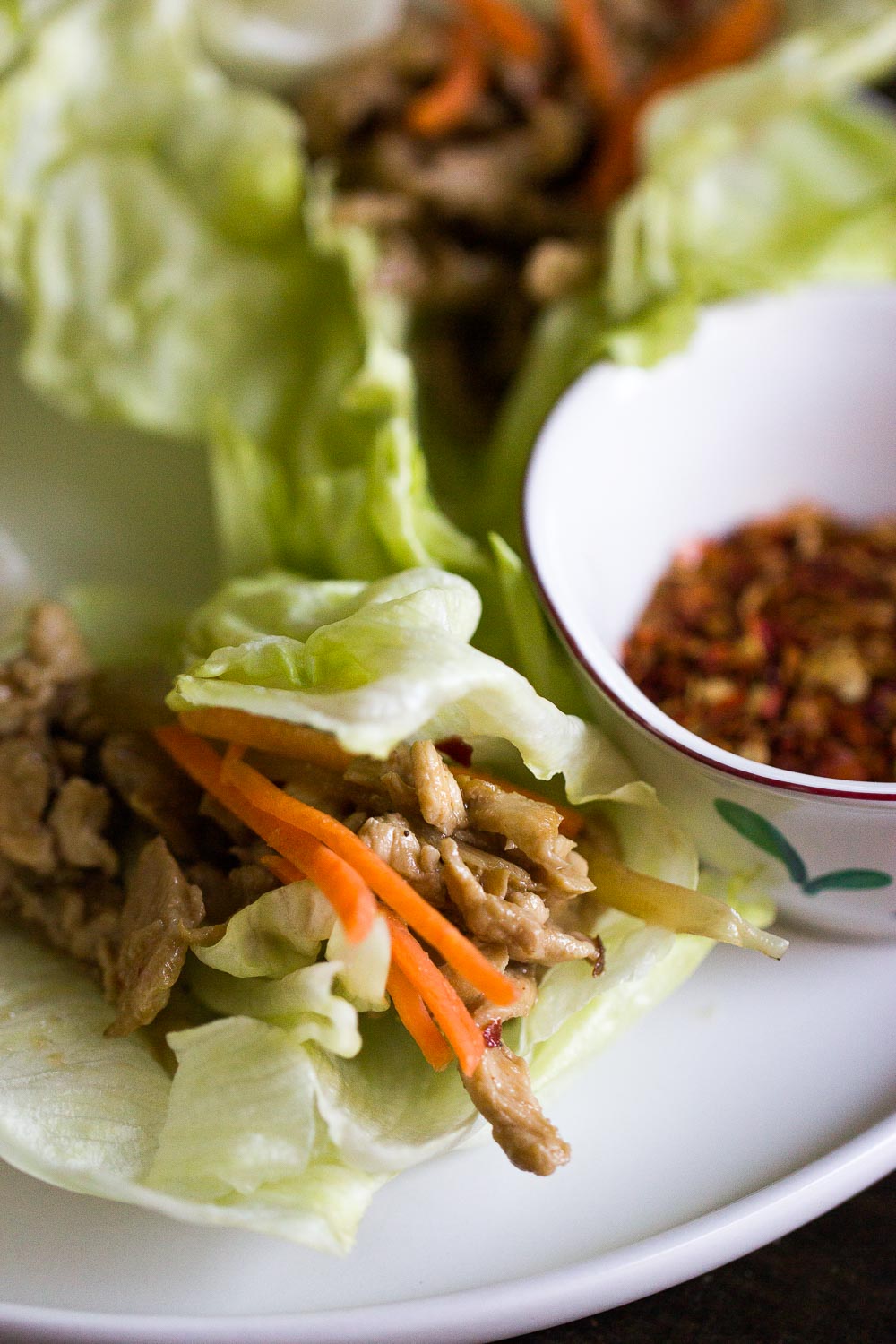 With just 5 ingredients, these Thai Lettuce Wraps are healthy and so easy to make when you're craving something filling without loading up on carbs! And can be done in 10 minutes.