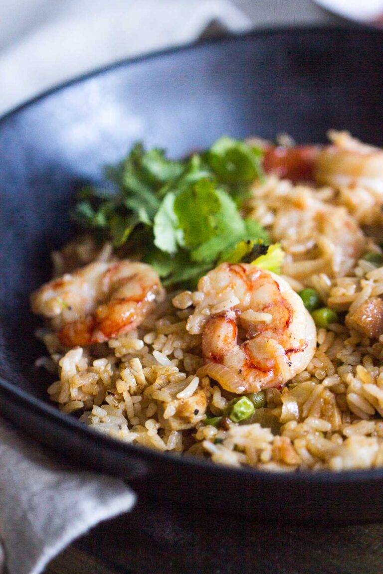 This Tom Yum Fried Rice is the best kind of comfort food.