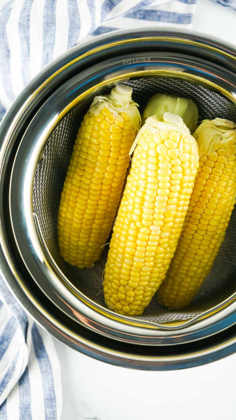 This easy Instant pot Corn on the Cob is sweet, juicy, and tendercrisp.