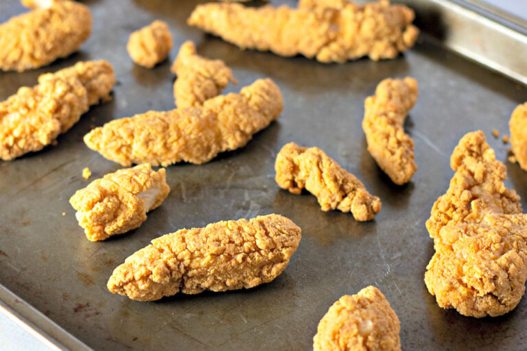 5ingredient air fryer honey BBQ chicken tenders are the best!