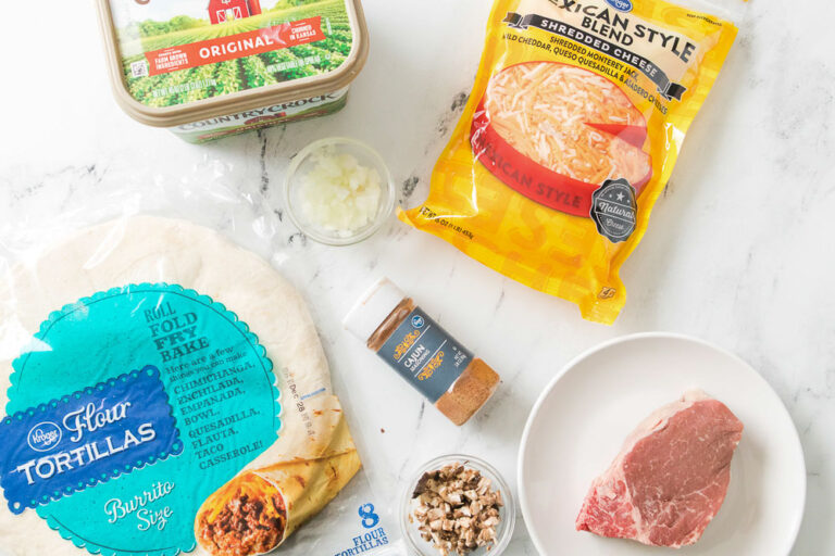 Crunchy and flavorful air fryer steak quesadillas