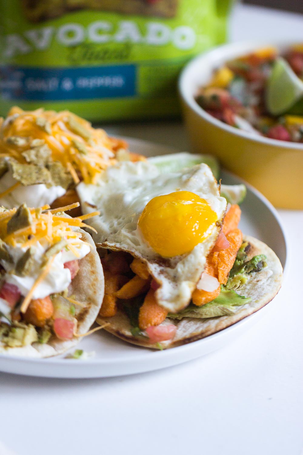 I’m gonna be completely honest, these easy and tasty 30-minute breakfast tacos have more flavor than you can ever imagine and are THE BEST sweet potato breakfast tacos you will ever try. What a great way to say hello to your day.