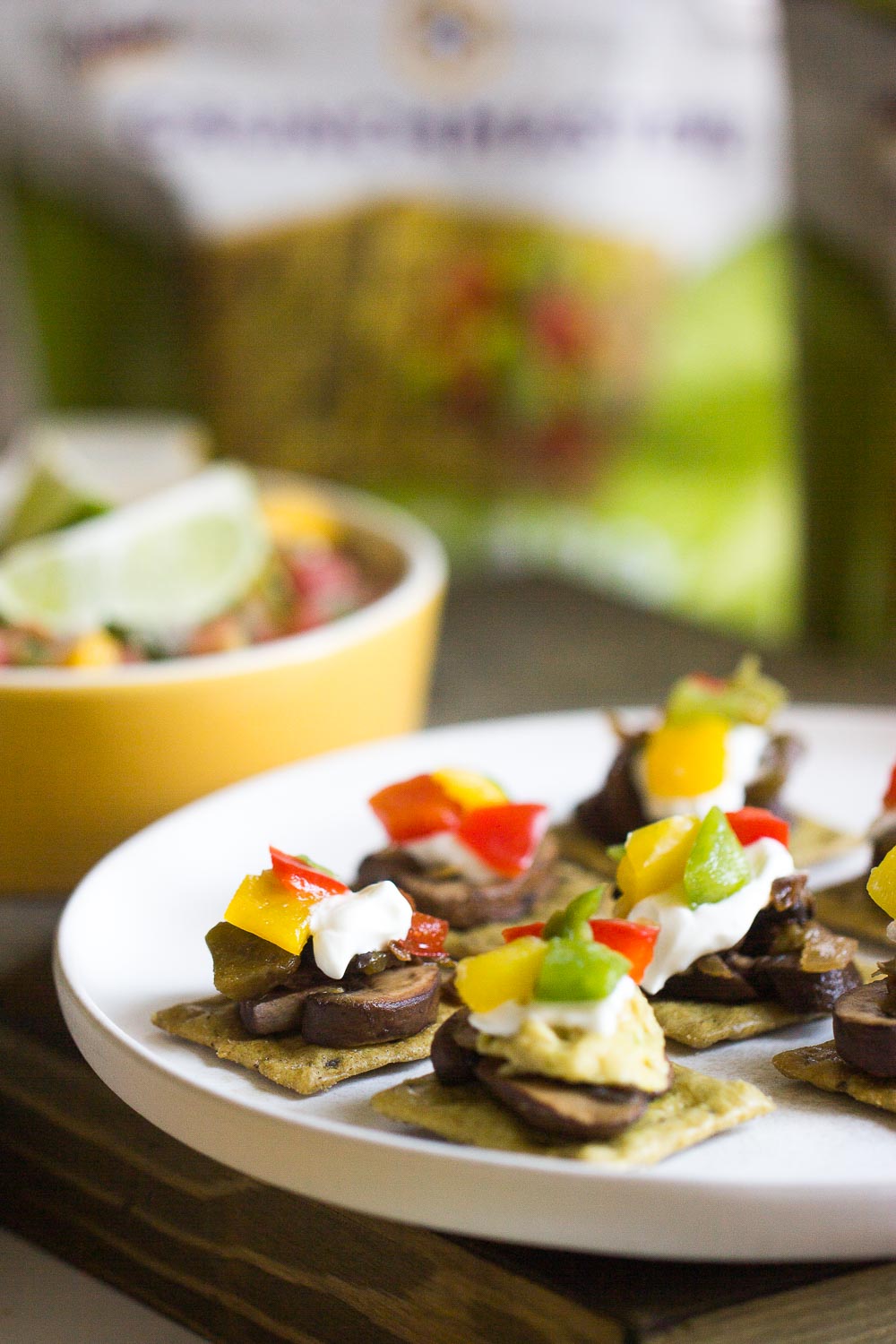 Mushrooms fajitas, all cooked on a sheet pan for dinner in a flash!