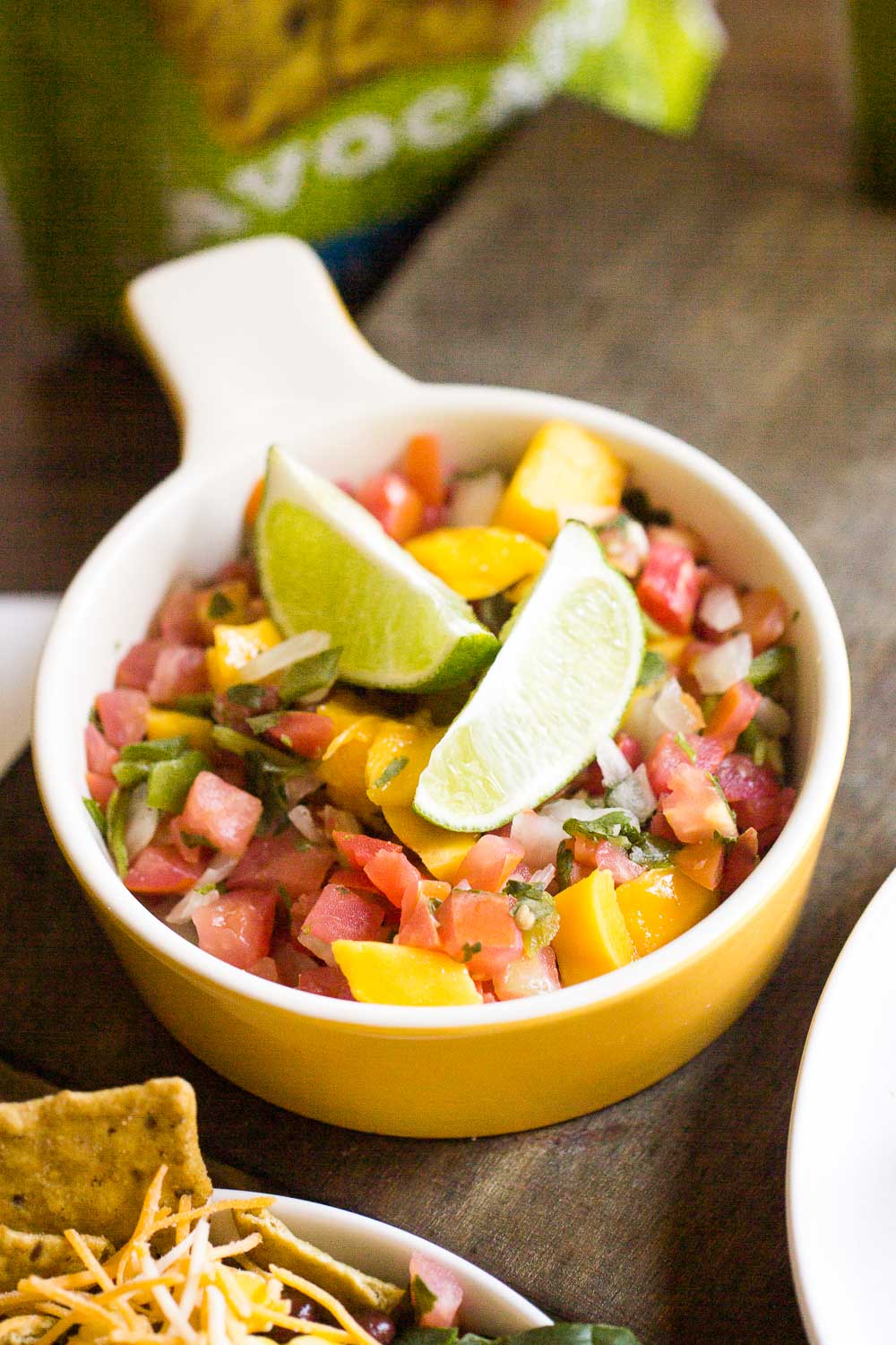 It's impossible not to fall in love with this fresh and easy mango salsa. This mango pico de Gallo adds a refreshing, colorful, and delicious addition to a Mexican-inspired dish. This recipe takes less than 15 minutes to prep and customizable ingredients. What's not to love?!