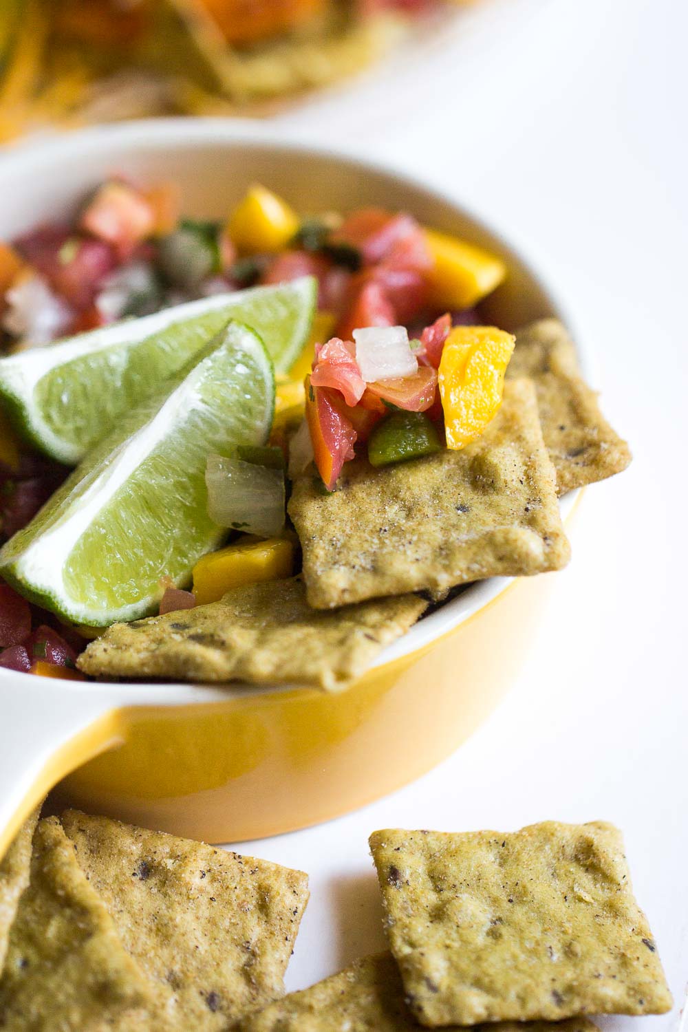 It's impossible not to fall in love with this fresh and easy mango salsa. This mango pico de Gallo adds a refreshing, colorful, and delicious addition to a Mexican-inspired dish. This recipe takes less than 15 minutes to prep and customizable ingredients. What's not to love?!