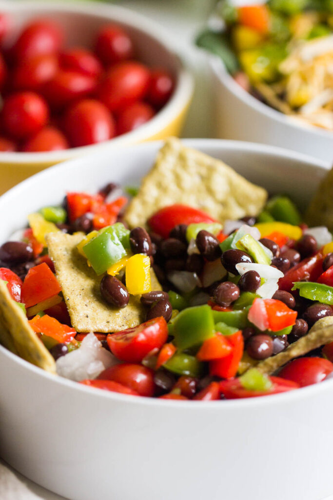 Super refreshing and simply delicious black bean salad