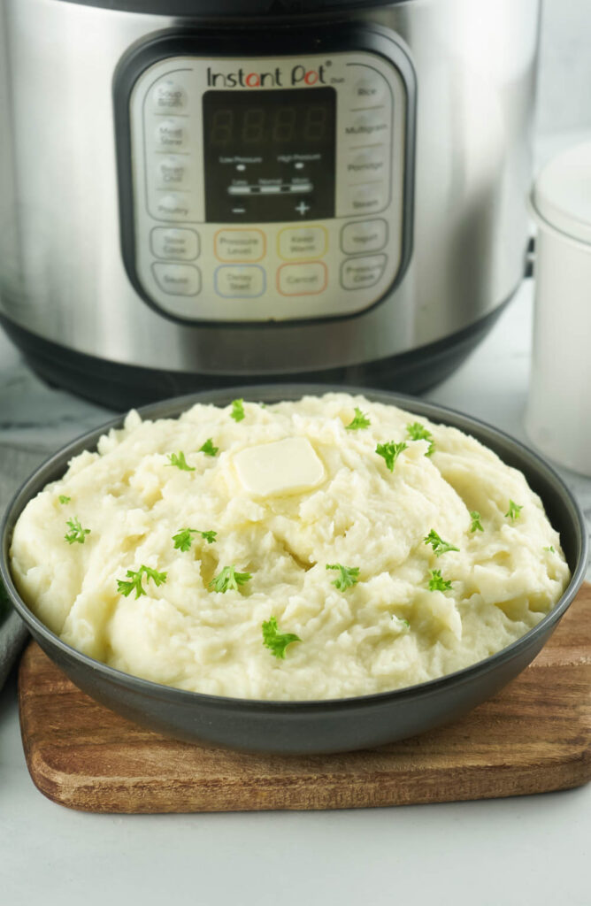 Learn how to make Instant Pot russet mashed potatoes perfectly