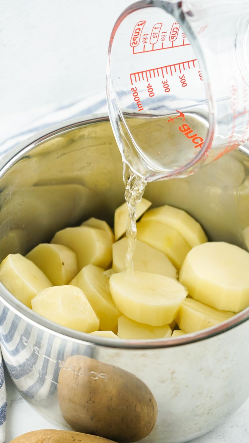 Learn how to make Instant Pot russet mashed potatoes perfectly
