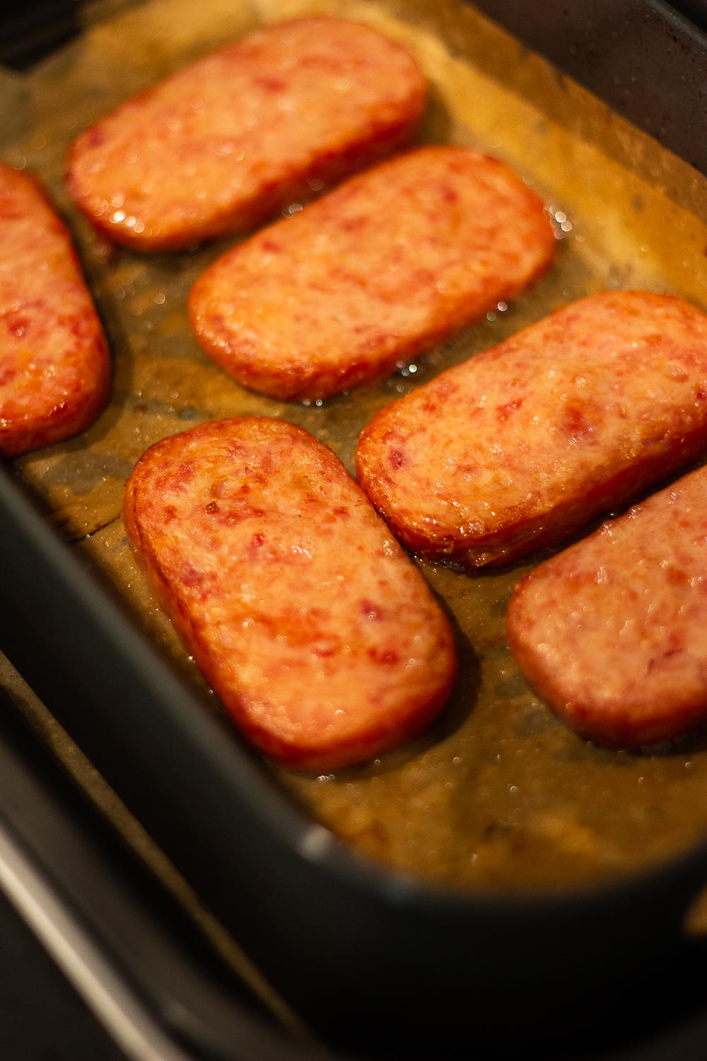 Air fryer maple-candied spam is the easiest and tastiest way to enjoy spam. They are so delicious and great to serve as an appetizer, snack, or picnic food. Plus, they are easy to make and ready in just 15 minutes!