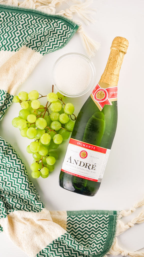 Sparkling, sweet, and elegant—Sugared Champagne Grapes are an easy party bite.