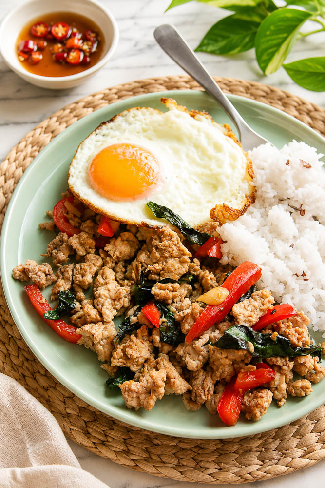 10-Minute Thai Basil Chicken (Easy Pad Kra Pao for Busy Weeknights)