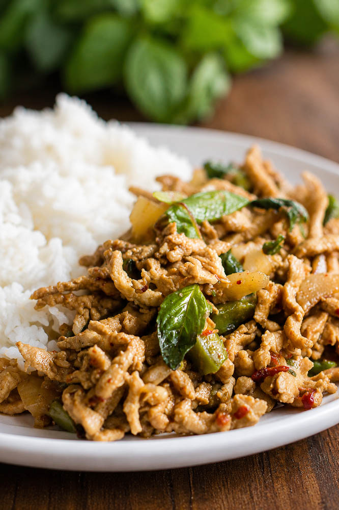 10-Minute Thai Basil Chicken (Easy Pad Kra Pao for Busy Weeknights)