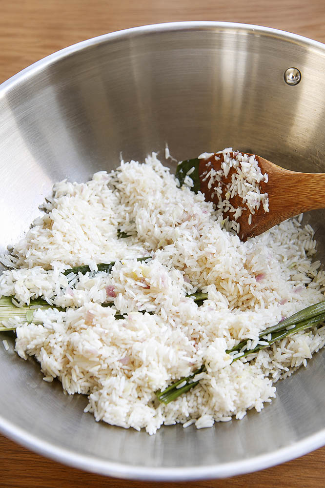 Make Rice Cooker Hainanese Chicken Rice with tender chicken and fragrant rice in one pot. 