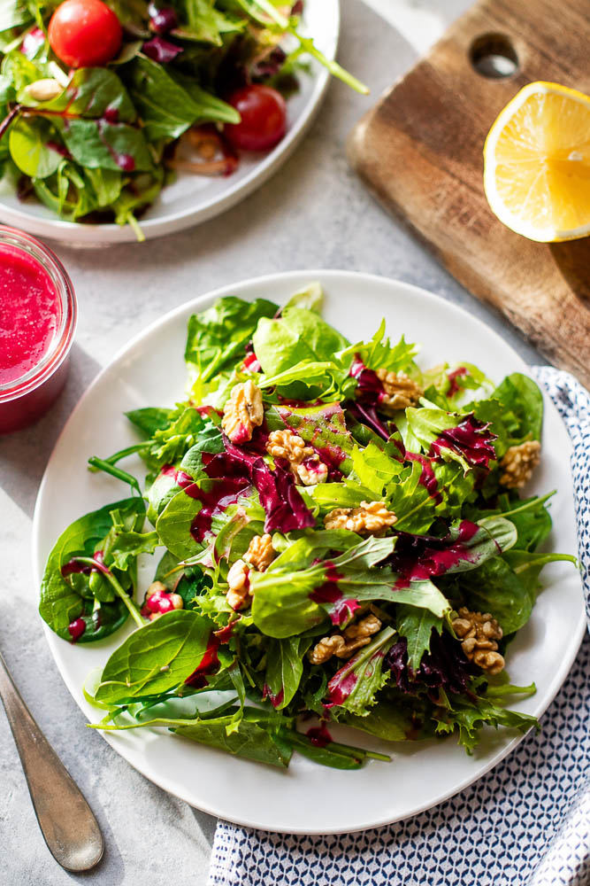 5-Minute Beet Vinaigrette