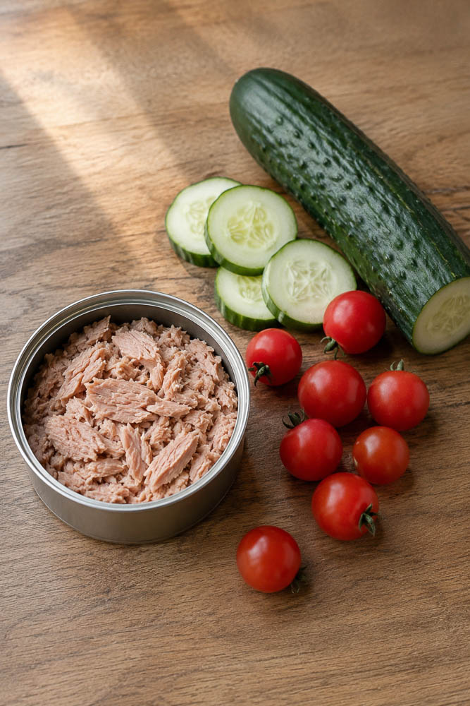 Avocado Tuna Bruschetta (An Easy Pantry Lunch You'll Make Again)