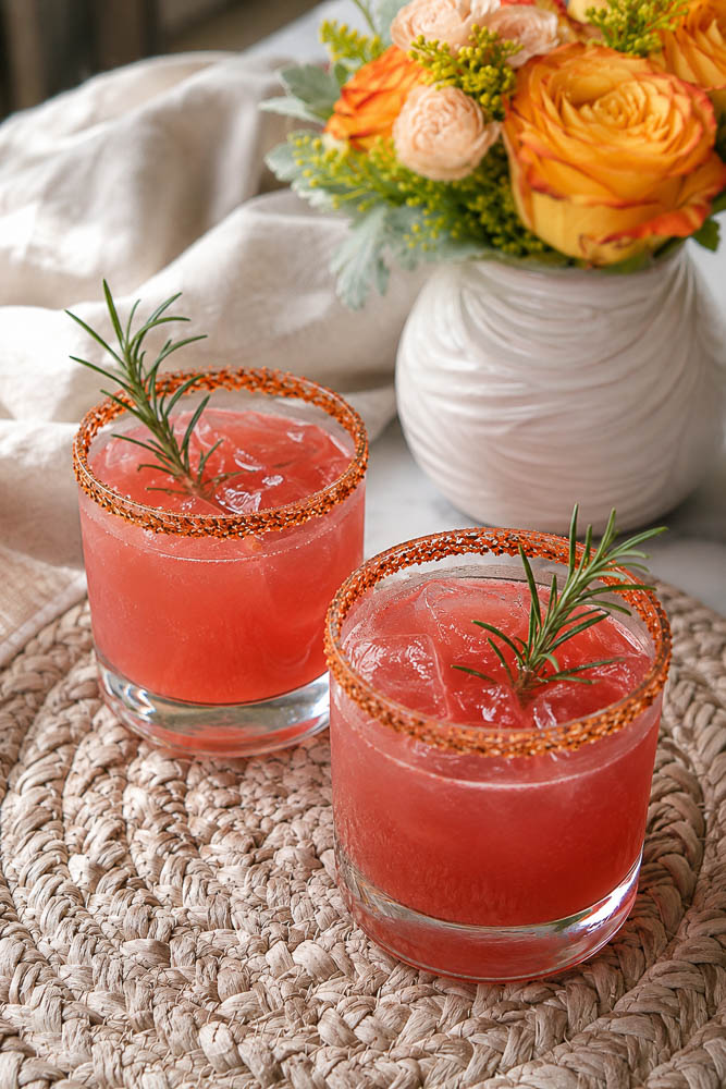 Blood Orange Saketini (An Easy Blood Orange Cocktail with Sake)