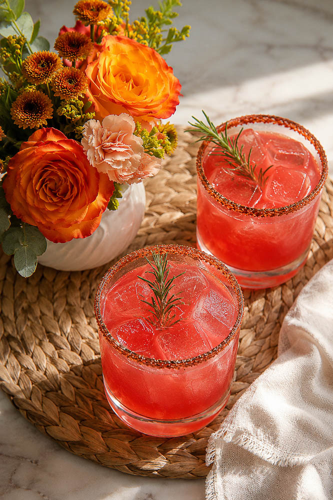 Blood Orange Saketini (An Easy Blood Orange Cocktail with Sake)