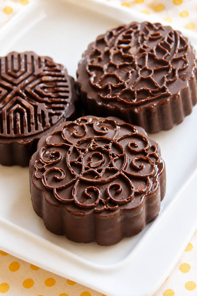 homemade ice cream mooncakes